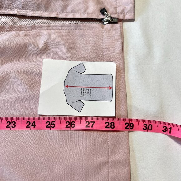 🌸 Cutter & Buck Size L Petal Pink Outdoor Chic Vest - Hike, Kayak, Golf! - Picture 14 of 15